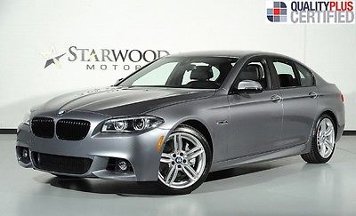 BMW : 5-Series 550i M-Sport 2014 bmw 550 i sedan m sport driver assistance executive package lighting package