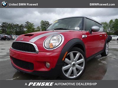 Mini : Clubman 2dr Coupe S 2 dr coupe s low miles manual gasoline 1.6 l 4 cyl red