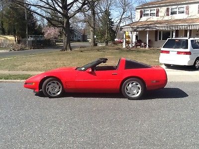 Chevrolet : Corvette Lt1 Selling my beautiful 94 red corvette, black leather interior