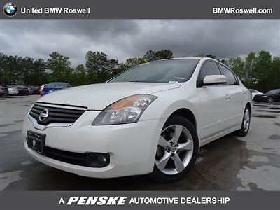 Nissan : Altima 4 dr sedan gasoline 3.5 l v 6 cyl white