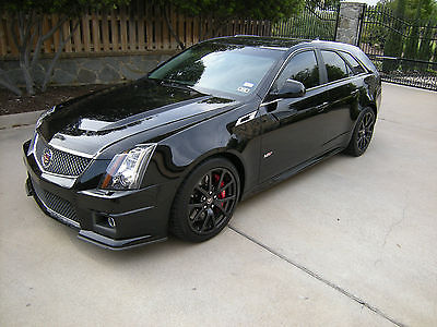 Cadillac : CTS V-Wagon 4-Door 2014 cadillac cts v wagon low miles 6210 all optioned vehicle