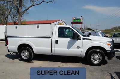 Ford : F-250 XL 2011 xl used turbo 6.7 l v 8 powerstroke diesel service cargo liftgate toolboxes