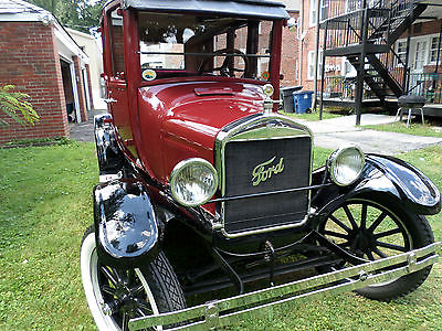 Ford : Model T Sedan 1926 ford model t rotisserie nut bolt restoration all original