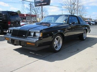 Buick : Grand National LOW MILE FREE SHIPPING WARRANTY TURBO NO RUST COLLECTOR RARE MUSCLE CHEAP FAST
