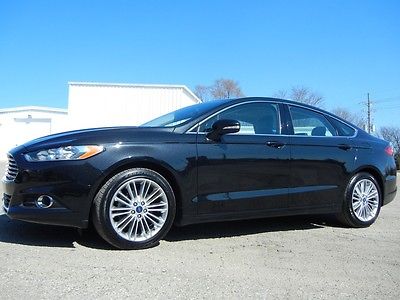 Ford : Fusion Loaded!  2.0 l turbo power sunroof lane assist heated leather seats