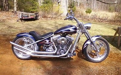 Titan : Sidewinder  Titan hard tail chopper motorcycle, low miles. S&S 107 cu. in.engine, 5 speed