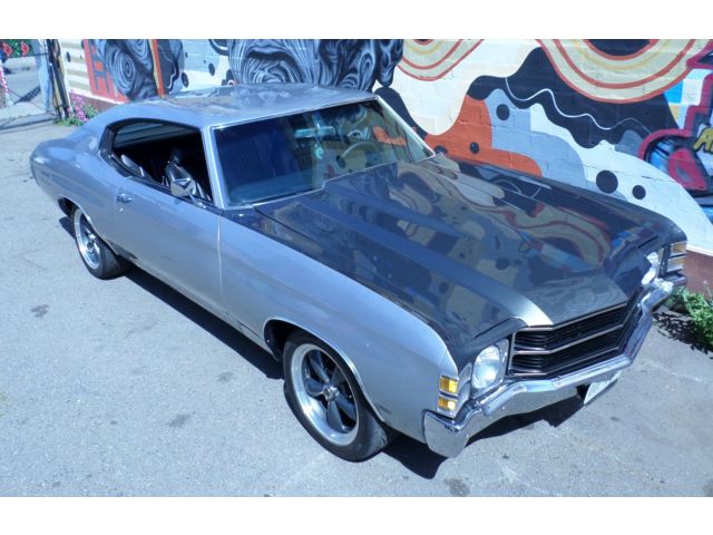 Chevrolet : Chevelle 1971 chevy chevelle restomod just completed 350 ci auto