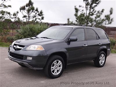 Acura : MDX Touring Navigation 2004 acura mdx touring navigation awd leather sunroof heated seats florida car 4