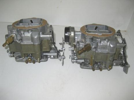 Dual Quad Carbs For 1957 Chevrolet Bel Air 283, 270 HP Engine, Rebuilt, 3