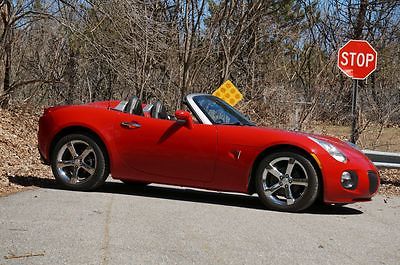 Pontiac : Solstice GXP 2007 pontiac solstice gxp turbo automatic red leather tune magnaflow exhaust