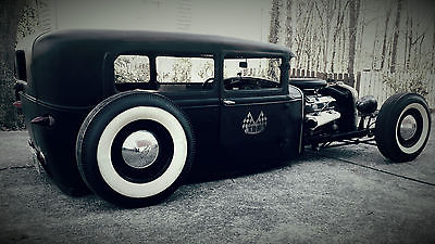 Ford : Model A Tudor Sedan 1930 ford model a sedan bagged air ride rat rod tudor custom chopped hot rod