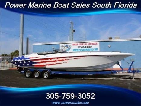 2000 Fountain 32' Fever Speed Boat SHOWROOM CONDITION!