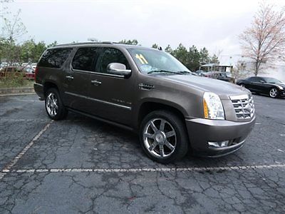 Cadillac : Escalade AWD 4dr Premium AWD 4dr Premium Low Miles SUV Automatic 6.2L 8 Cyl BROWN