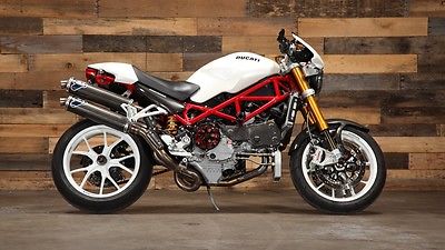 Ducati : Monster 2007 ducati monster s 4 r s testastretta 5136 mi termignoni red white stunning