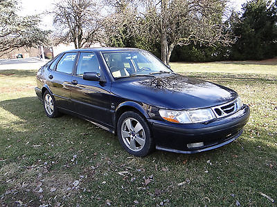 Saab : 9-3 SE 2.0 l turbo auto 5 door hatchback sunroof leather all power options serviced