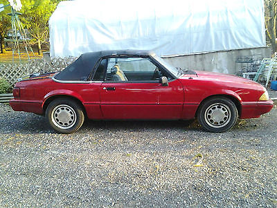 Ford : Mustang LX Convertible 2-Door 1993 ford mustang convertible lx