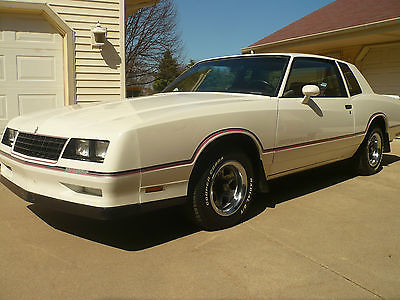 Chevrolet : Monte Carlo maroon buckets 1985 chevrolet monte carlo ss super sport 23 000 original miles one family owned