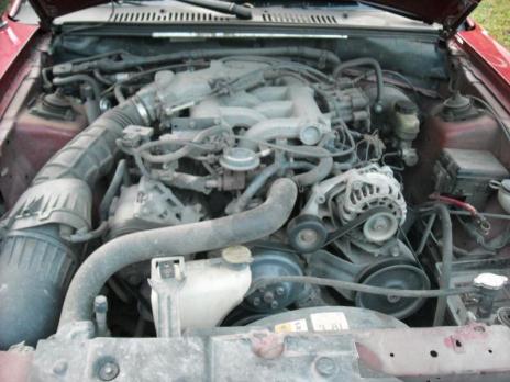2002 FORD MUSTANG 3.8L V6 OHV ENGINE, 0