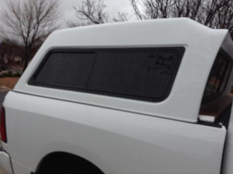 CANOPY FOR DODGE RAM 1500. 6ft. With 2 sliders side 1 slider window in, 0