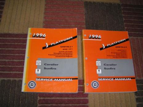 1996 Cavalier/sunfire GM Service Manuals, 0