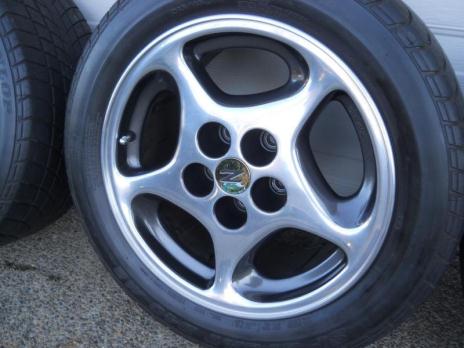300ZX Twin Turbo OEM Wheels with Tires, Super Rare, Mint Cond, 3