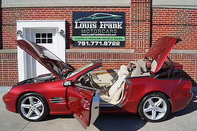 Mercedes-Benz : SL-Class SL500 ONE OWNER SL500 RARE FIREMIST RED! FULL DEALER SERVICE RECORDS! STUNNING! NEW!!!