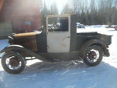 Ford : Model A Truck 1928 ford model a pickup truck run drive banger jalopy rat hot rod barn find