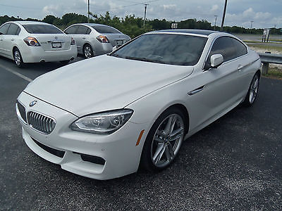BMW : 6-Series M Sport Package White on Black perfect combo, Imaculate, Still Under Warranty.