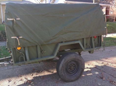 M101a2 military 3/4 ton trailer