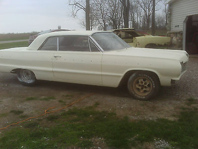 Chevrolet : Impala super sport 1964 chevrolet impala ss project car barn find rat rod clear title