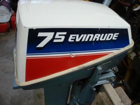 Evinrude Outboard Motor 7.5 HP