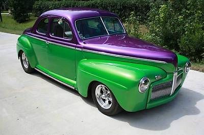 Ford : Other STOCK 1946 ford coupe restomod protour style