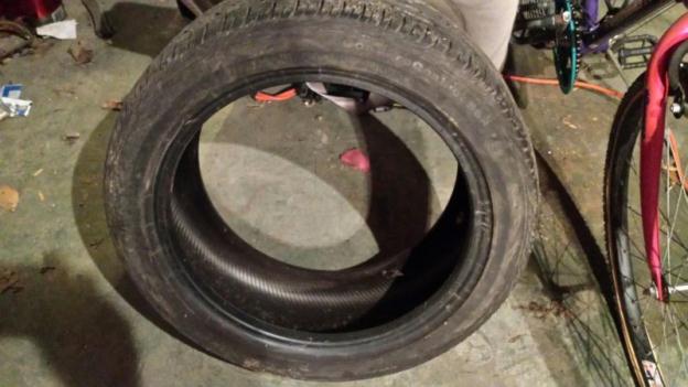 Two Continential ContiProContact SSR 225/45R17 tires, 1
