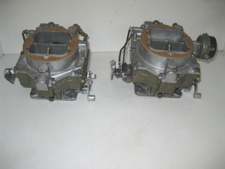 Dual Quad Carbs For 1957 Chevrolet Bel Air 283, 270 HP Engine, Rebuilt, 1