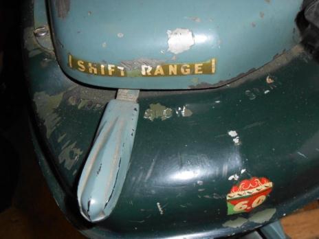 1956 Majistic 6HP twin cyl outboard.  MFG by champion motor co