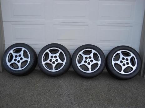 300ZX Twin Turbo OEM Wheels with Tires, Super Rare, Mint Cond, 0