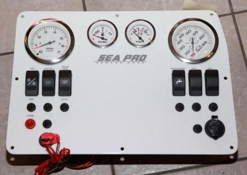 Sea Pro Center Console Guage Panel