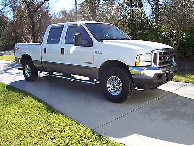 Ford : F-250 LARIAT-SUPER DUTY NICE WELL MAINTAINED F250 CREW CAB 4 WHEEL DRIVE 6.0L TURBO DIESEL