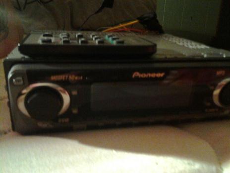 Pioneer cd player with remote