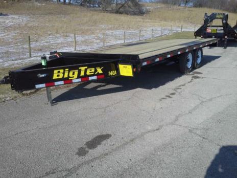 Big Tex 14K 20' Deckover Trailer