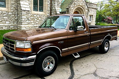 Ford : F-150 XLT 1993 ford f 150 xlt only 44 k service records near mint contition