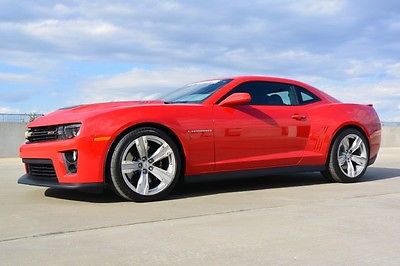 Chevrolet : Camaro ZL1 12 stock supercharged v 8 manual 6 speed rear cam perfect coupe not 2013 2014 1 le