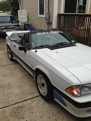 Ford : Mustang SALEEN 1989 mustang convertible saleen 326
