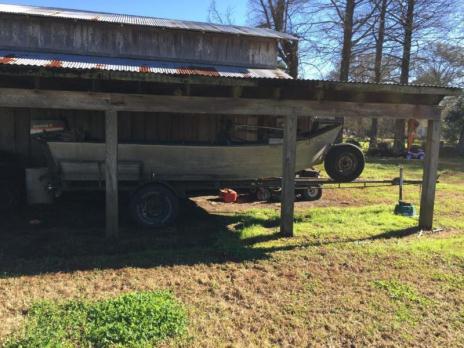 17ft aluminum skiff fishing boat