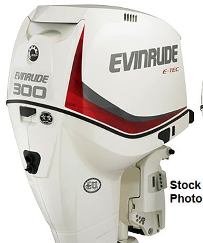 2015 Evinrude E-TEC 300hp 25