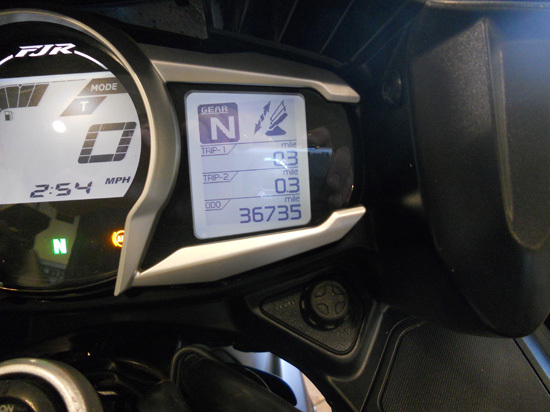 2013 Yamaha FJR1300 ABS SILVER