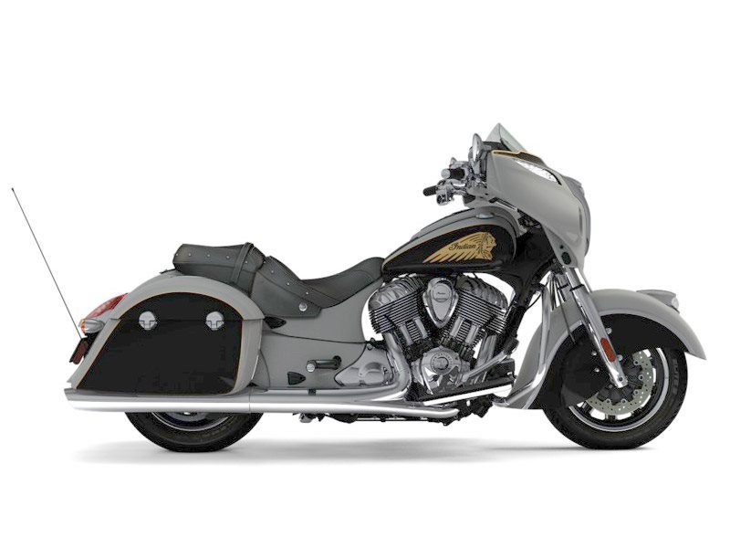 2017 Indian Chieftain Star Silver / Thunder Black