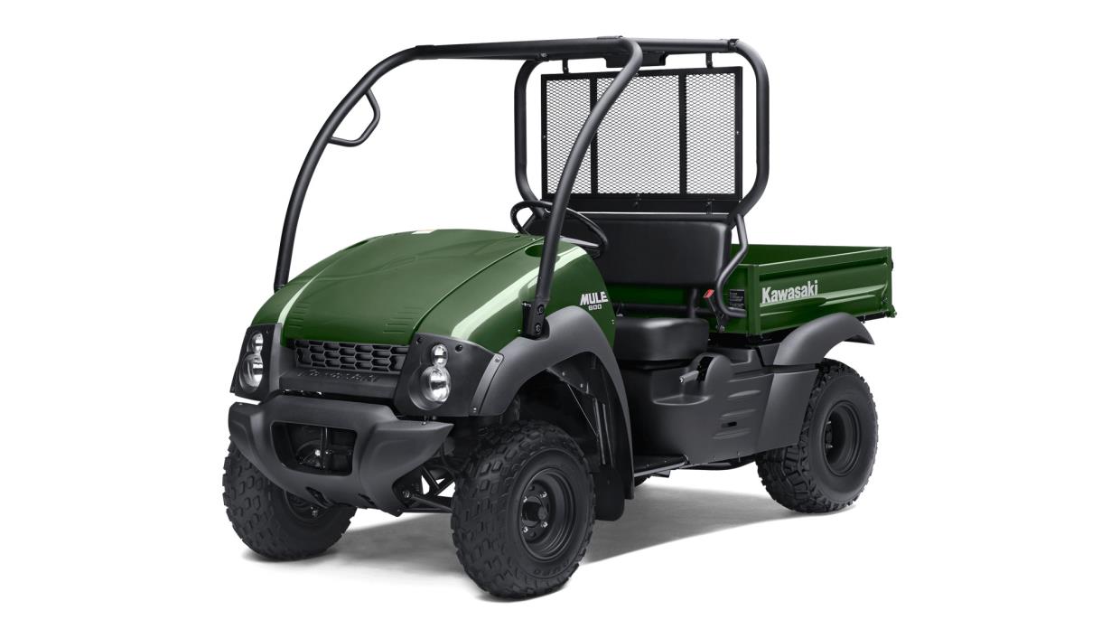 2016 Kawasaki Mule 600 Timberline Green