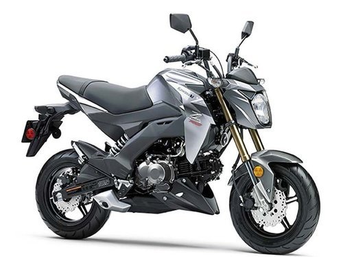 2017 Kawasaki Z125 Pro Metallic Graphite Gray