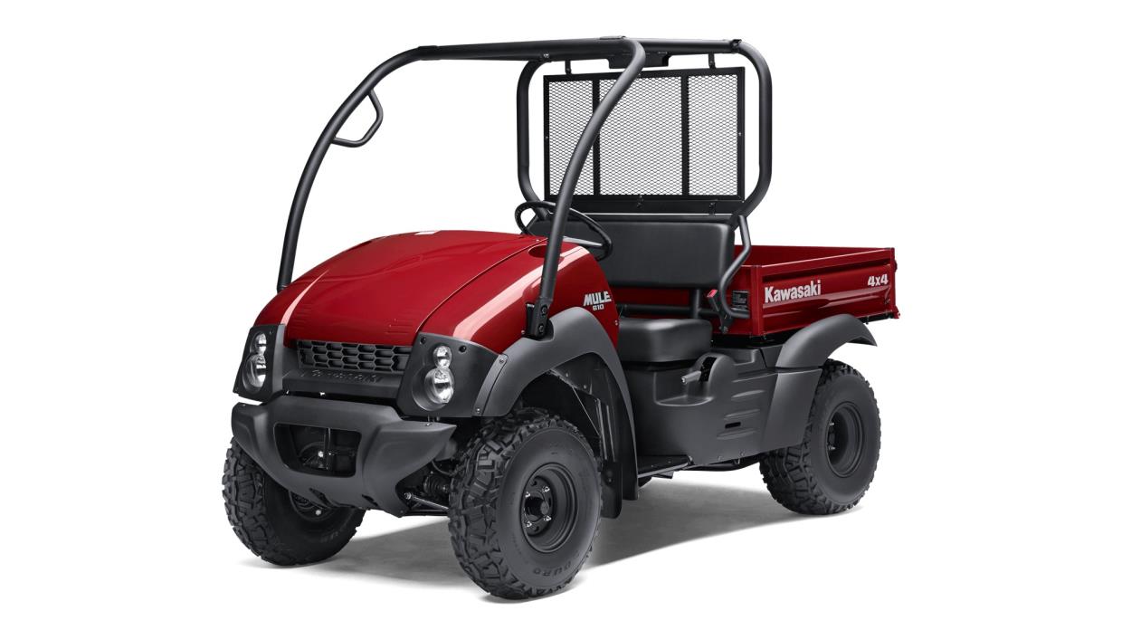 2016 Kawasaki Mule 610 4x4 Dark Royal Red